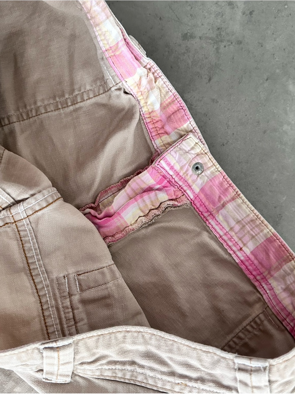 Cherokee Tan Utility Shorts | High Rise - Picture 6 of 14